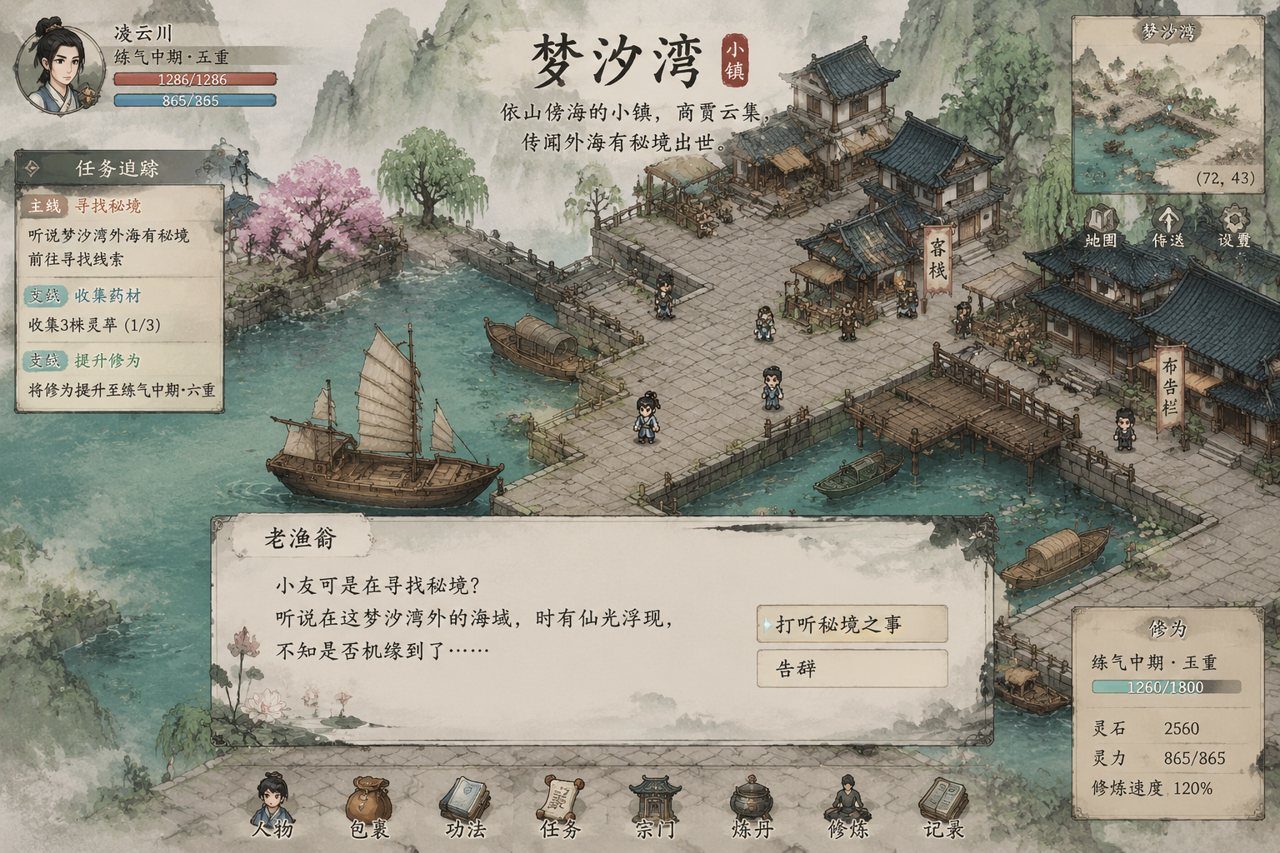 谪仙索欢录 场景演出 页面配图 5
